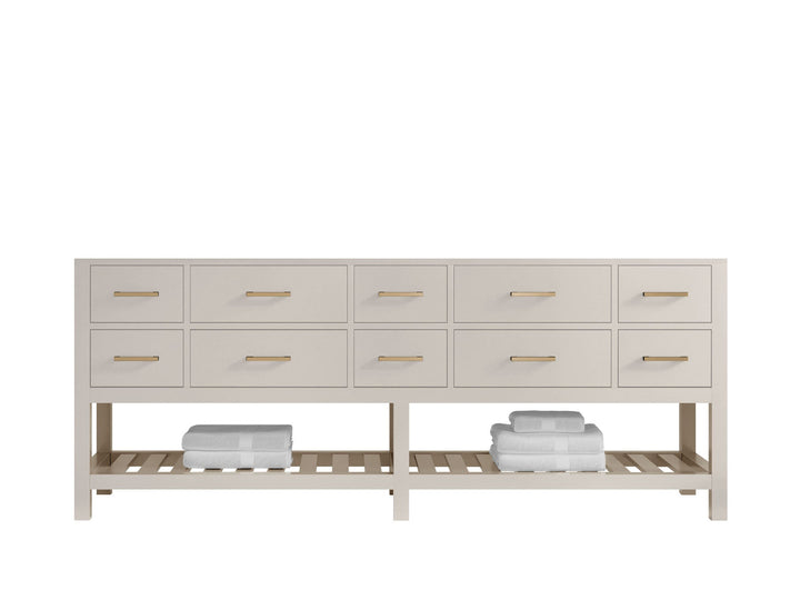 Parker 84 in. W x 22 in. D Double Sink Bathroom Vanity - photo 5