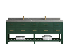 Parker 84 in. W x 22 in. D Double Sink Bathroom Vanity - photo 26