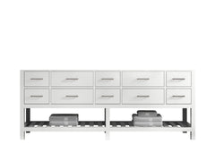 Parker 84 in. W x 22 in. D Double Sink Bathroom Vanity - photo 6
