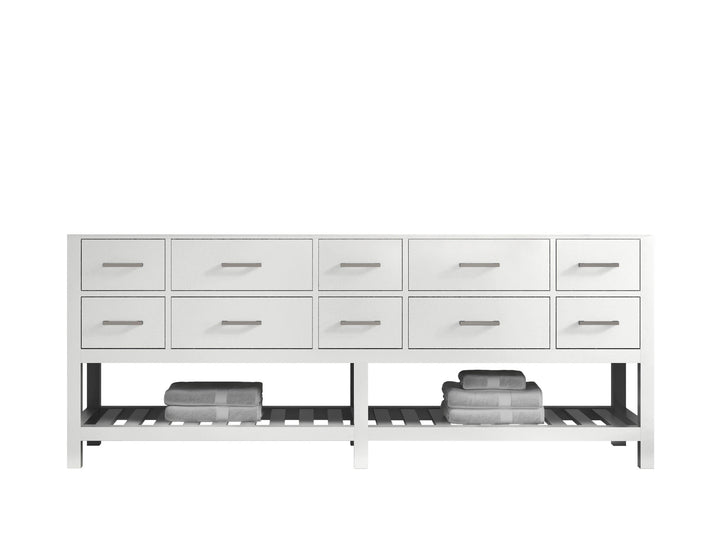 Parker 84 in. W x 22 in. D Double Sink Bathroom Vanity - photo 6