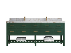 Parker 84 in. W x 22 in. D Double Sink Bathroom Vanity - photo 30