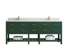 Parker 84 in. W x 22 in. D Double Sink Bathroom Vanity - photo 14