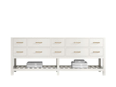 Parker 84 in. W x 22 in. D Double Sink Bathroom Vanity - photo 6