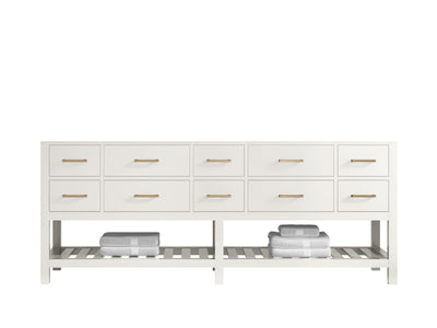 Parker 84 in. W x 22 in. D Double Sink Bathroom Vanity - Willow Bath and Vanity