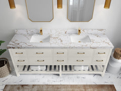 Parker 84 in. W x 22 in. D Double Sink Bathroom Vanity - photo 30