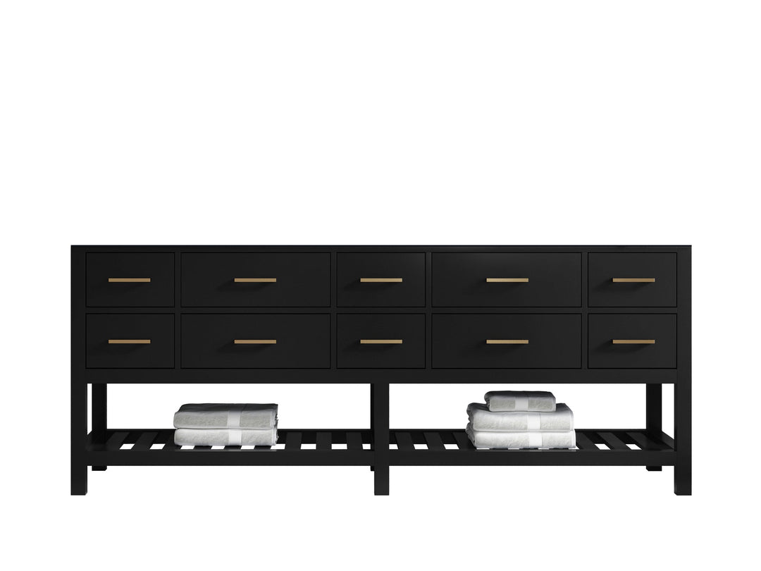 Parker 84 in. W x 22 in. D Double Sink Bathroom Vanity - Willow Bath and Vanity