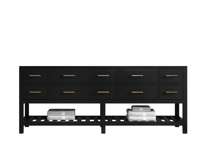 Parker 84 in. W x 22 in. D Double Sink Bathroom Vanity - photo 6