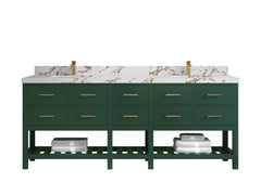 Parker 84 in. W x 22 in. D Double Sink Bathroom Vanity - photo 17