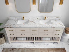 Parker 84 in. W x 22 in. D Double Sink Bathroom Vanity - photo 31
