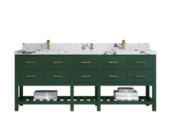 Parker 84 in. W x 22 in. D Double Sink Bathroom Vanity - photo 18