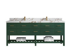 Parker 84 in. W x 22 in. D Double Sink Bathroom Vanity - photo 28