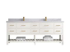 Parker 84 in. W x 22 in. D Double Sink Bathroom Vanity - photo 18