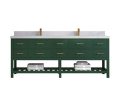 Parker 84 in. W x 22 in. D Double Sink Bathroom Vanity - photo 18