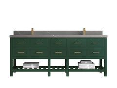 Parker 84 in. W x 22 in. D Double Sink Bathroom Vanity - photo 16