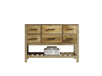 Parker Mango Wood 48 in. W x 22 in. D Single Sink Bathroom Vanity - Willow Bath and Vanity