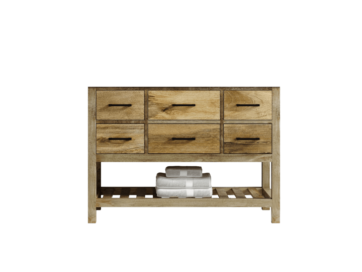 Parker Mango Wood 48 in. W x 22 in. D Single Sink Bathroom Vanity - photo 6