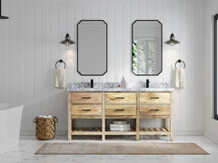 Parker Mango Wood 72 in. W x 22 in. D Double Sink Bathroom Vanity - photo 4
