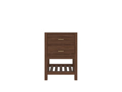 Parker Teak Wood 24 in. W x 22 in. D Single Sink Bathroom Vanity - photo 3
