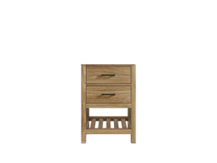 Parker Teak Wood 24 in. W x 22 in. D Single Sink Bathroom Vanity - photo 3
