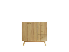 Pasadena Teak Wood 36 in. W x 22 in. D Center Sink Bathroom Vanity - photo 6