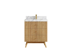 Pasadena White Oak 30 in. W x 22 in. D Single Sink Bathroom Vanity - photo 8