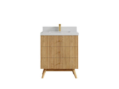 Pasadena White Oak 30 in. W x 22 in. D Single Sink Bathroom Vanity - photo 22