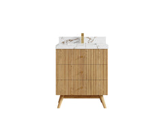 Pasadena White Oak 30 in. W x 22 in. D Single Sink Bathroom Vanity - photo 36