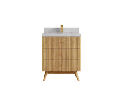Pasadena White Oak 30 in. W x 22 in. D Single Sink Bathroom Vanity - photo 32