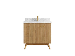 Pasadena White Oak 36 in. W x 22 in. D Center Sink Bathroom Vanity - photo 18