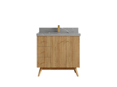Pasadena White Oak 36 in. W x 22 in. D Center Sink Bathroom Vanity - photo 34