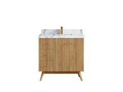 Pasadena White Oak 36 in. W x 22 in. D Center Sink Bathroom Vanity - photo 28