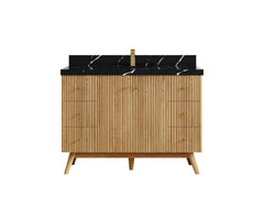 Pasadena White Oak 48 in. W x 22 in. D Single Sink Bathroom Vanity - photo 10
