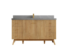Pasadena White Oak 60 in. W x 22 in. D Single Sink Bathroom Vanity - photo 34