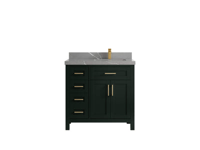 Cambridge 36 in. W x 22 in. D Right Offset Sink Bathroom Vanity