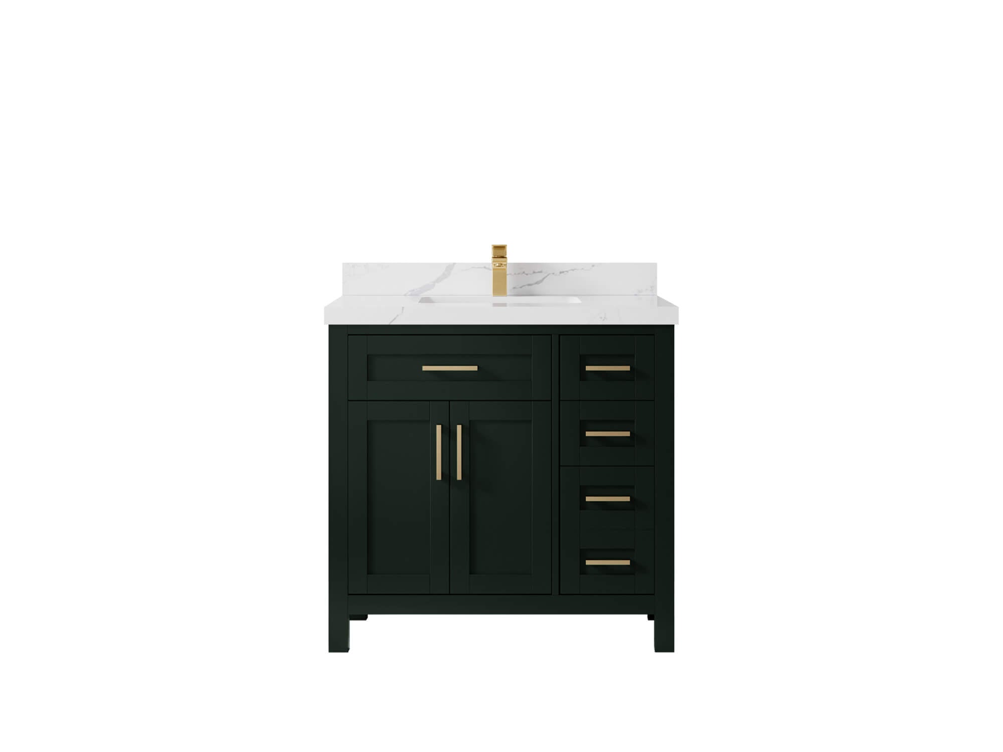 Cambridge 36 in. W x 22 in. D Single Center Sink Bathroom Vanity