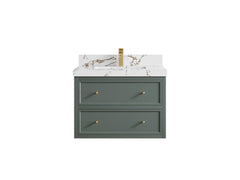 Roswell Floating 30 in. W x 22 in. D Single Sink Bathroom Vanity - photo 35