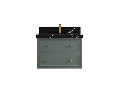 Roswell Floating 30 in. W x 22 in. D Single Sink Bathroom Vanity - Willow Bath and Vanity