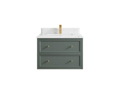 Roswell Floating 30 in. W x 22 in. D Single Sink Bathroom Vanity - photo 25