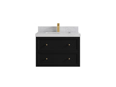 Roswell Floating 30 in. W x 22 in. D Single Sink Bathroom Vanity - photo 1
