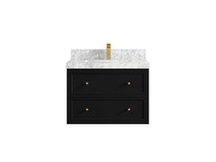 Roswell Floating 30 in. W x 22 in. D Single Sink Bathroom Vanity - photo 11