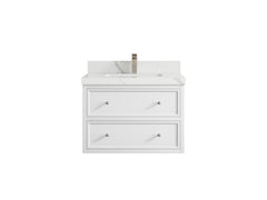 Roswell Floating 30 in. W x 22 in. D Single Sink Bathroom Vanity - photo 17