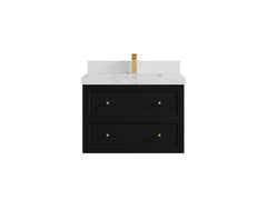 Roswell Floating 30 in. W x 22 in. D Single Sink Bathroom Vanity - photo 19