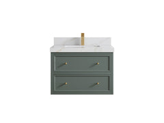 Roswell Floating 30 in. W x 22 in. D Single Sink Bathroom Vanity - photo 21