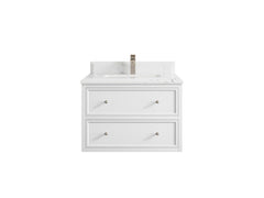 Roswell Floating 30 in. W x 22 in. D Single Sink Bathroom Vanity - photo 27