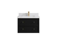 Roswell Floating 30 in. W x 22 in. D Single Sink Bathroom Vanity - photo 23
