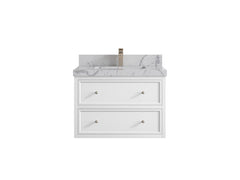 Roswell Floating 30 in. W x 22 in. D Single Sink Bathroom Vanity - photo 43