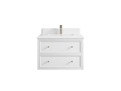 Roswell Floating 30 in. W x 22 in. D Single Sink Bathroom Vanity - photo 29