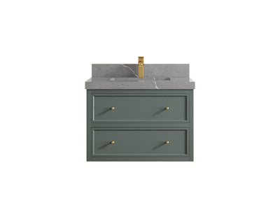 Roswell Floating 30 in. W x 22 in. D Single Sink Bathroom Vanity - Willow Bath and Vanity