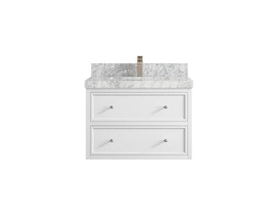 Roswell Floating 30 in. W x 22 in. D Single Sink Bathroom Vanity - Willow Bath and Vanity