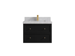 Roswell Floating 30 in. W x 22 in. D Single Sink Bathroom Vanity - photo 33